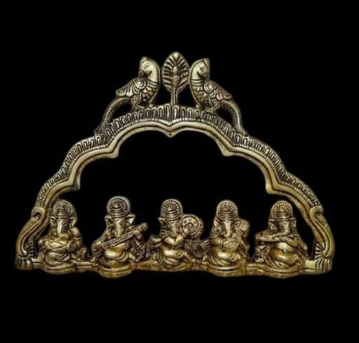 Brass Ganesh Musical Wall Hanging for Home Decor